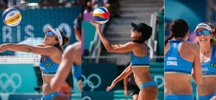 Brazilian Volleyball in a Pool