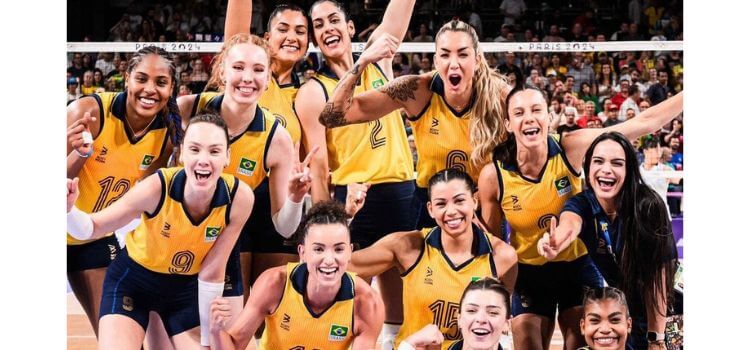 Brazilian Volleyball in a Pool