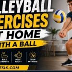 volleyball exercises at home with ball